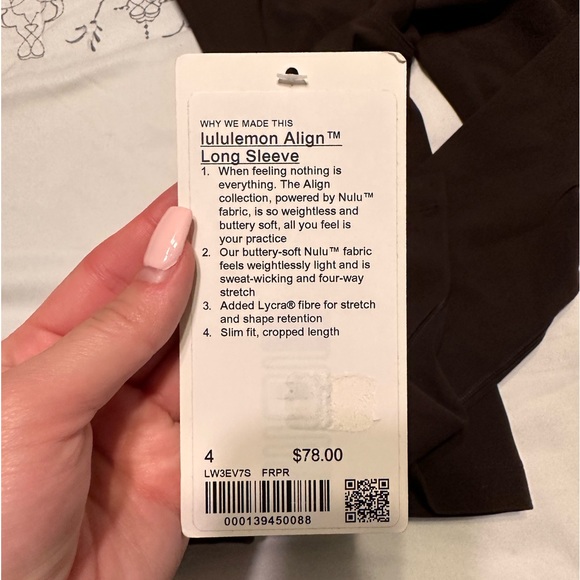 lululemon align long sleeve - Picture 2 of 4